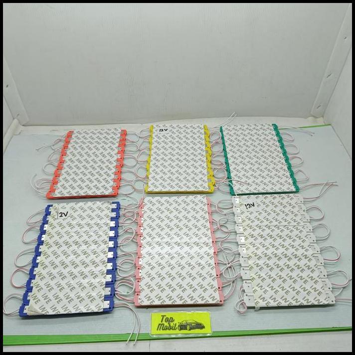 DISKON BOHLAM LED 12V=24V TERANG SEKALI MODEL 6  MATA 
