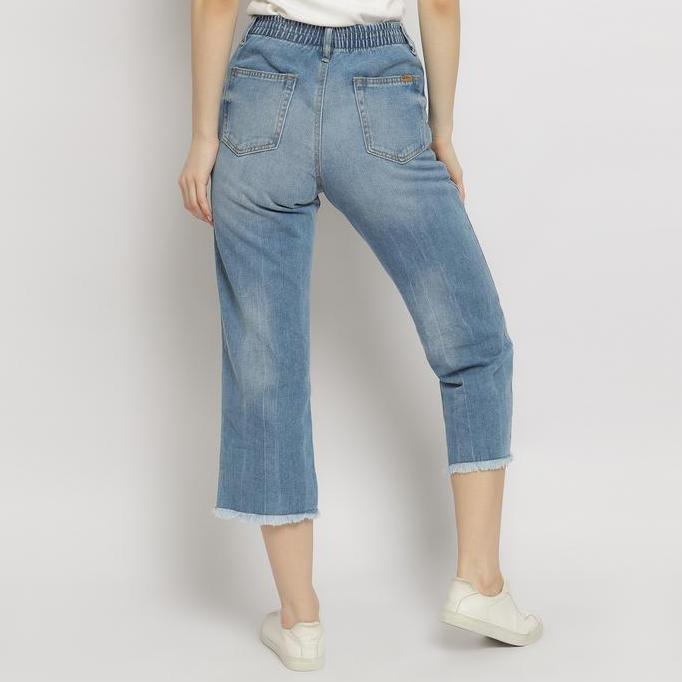 C2 Widley Blue Boyfriend Jeans Wanita celana panjang (TERBAIK) (TERBARU) (TERMURAH)