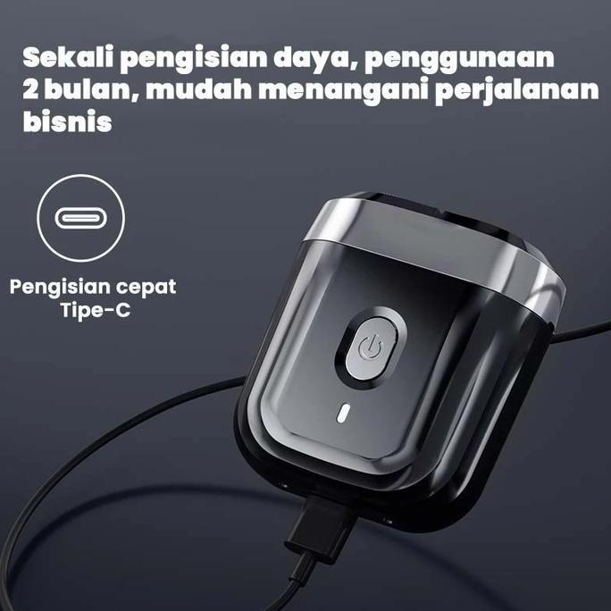 Alisman_Grosir - Enchen Mini 6  Alat Cukur Portable Kumis Dan Jenggot Mini Shaver Cukuran Jenggot Je