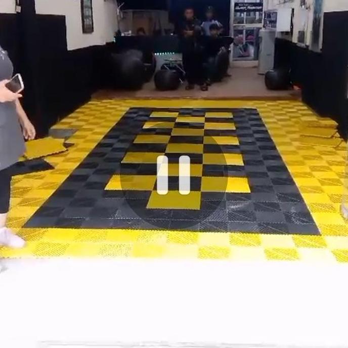 Modular Floor Lantai Workshop Detailing