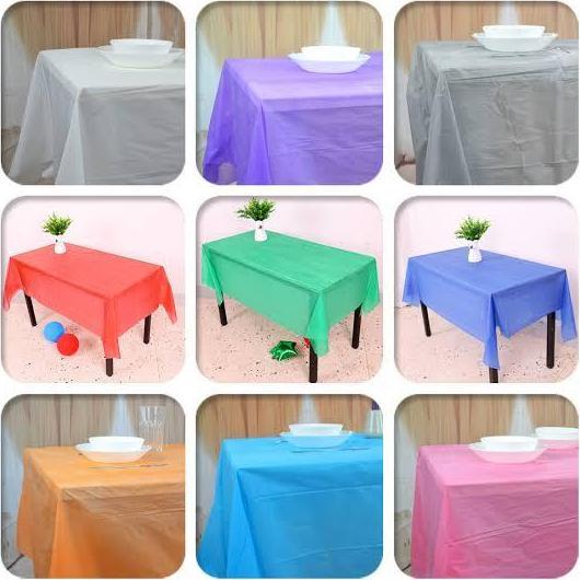 Taplak Meja Polos Taplak Meja Plastik Warna