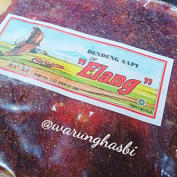 Dendeng sapi cap ELANG 250gr GM