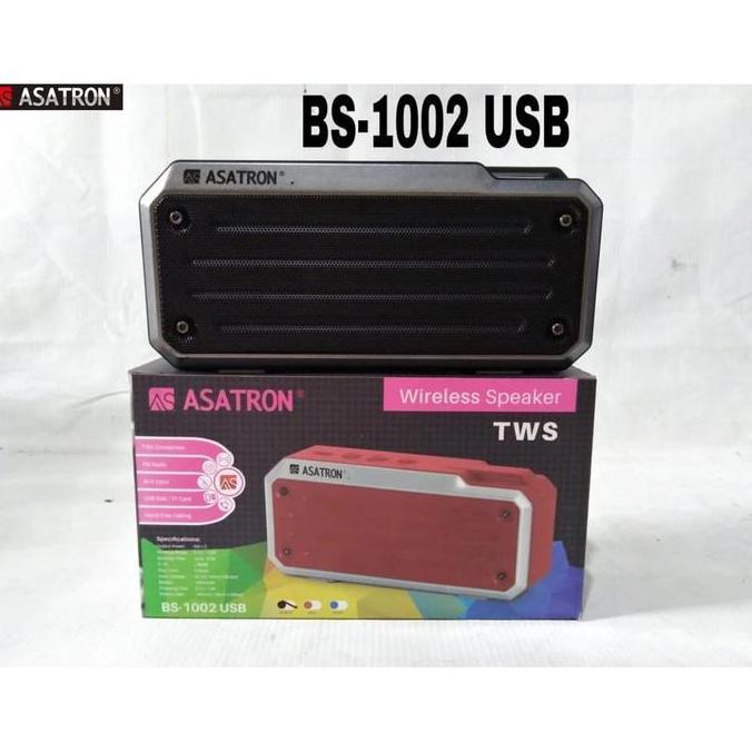 (ACS) PORTABLE BLUETOOTH SPEAKER ASATRON BS-1002 USB /RADIO FM/USB/TF MUSIC