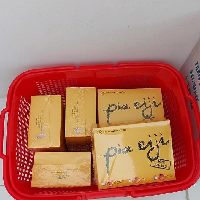PIA EIJI ASLI BALI ISI 8 PCS COKLAT KEJU MIX OLEH OLEH KUE PIE ARG