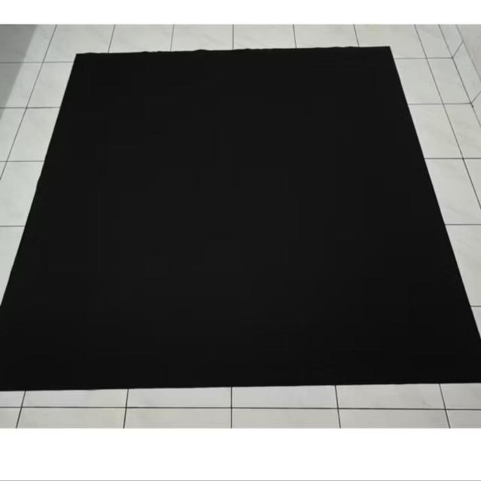 [100 X 200 Cm] Karpet Geotextile Black Karpet Multifungsi