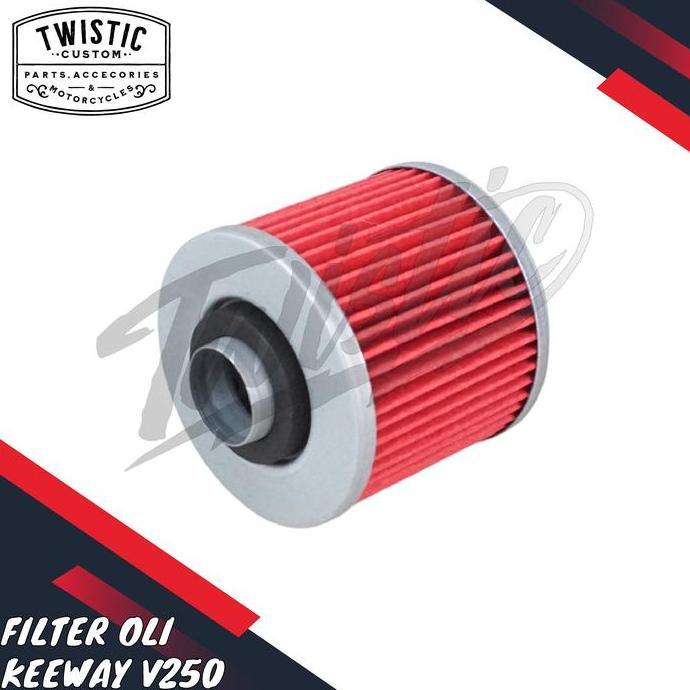 Filter Oli Oil Saringan Oli Motor Keeway V250 Diskon