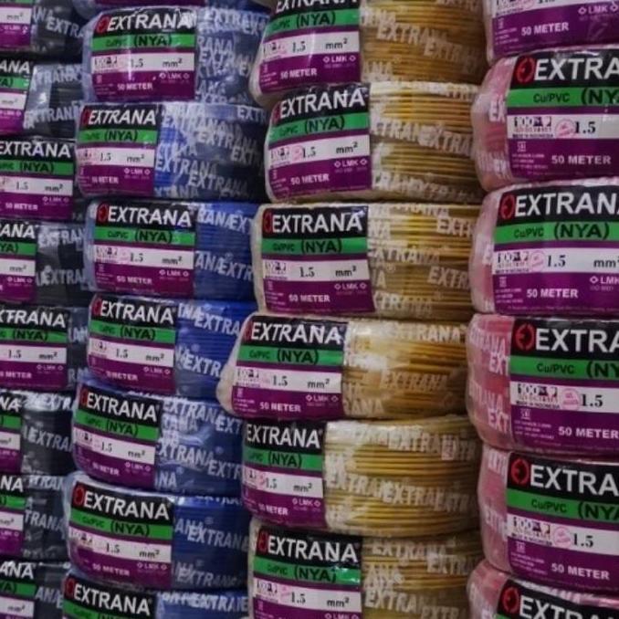 TERMURAH - Kabel Instalasi Extrana NYA 1.5mm 1.5 mm | Kabel Extrana NYA 1,5 mm