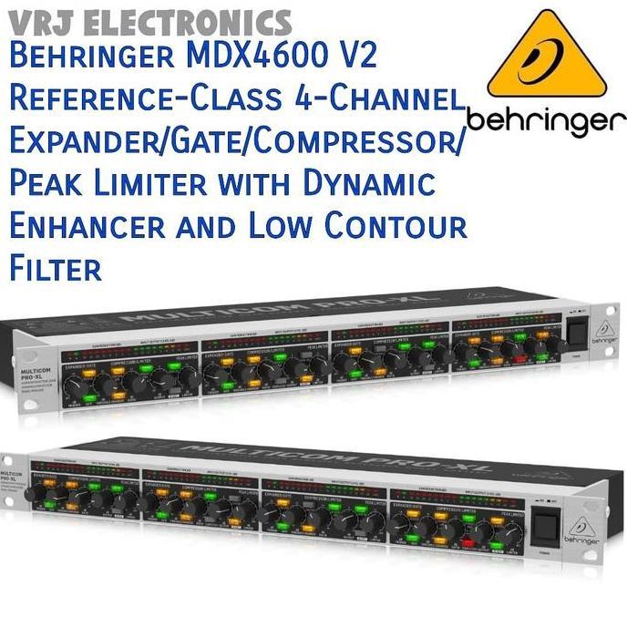 Behringer MDX4600 V2 Reference-Class 4-Channel