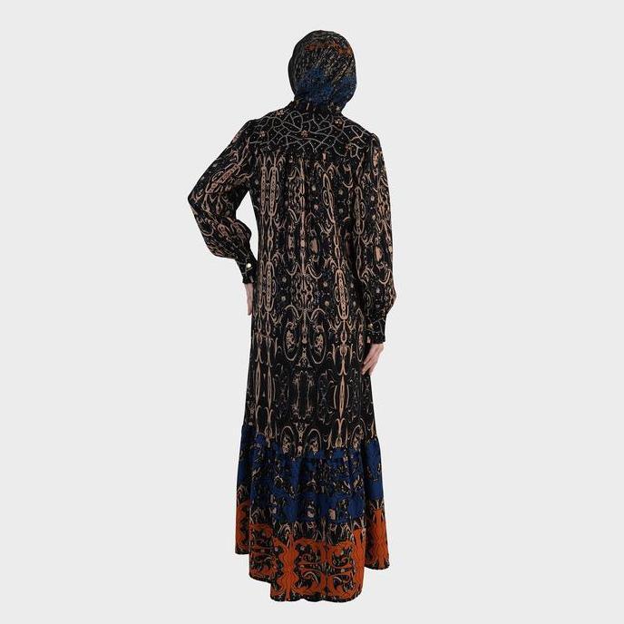 HIKMAT D4470 - Duchess Aura Gamis Dress Muslimah Wanita