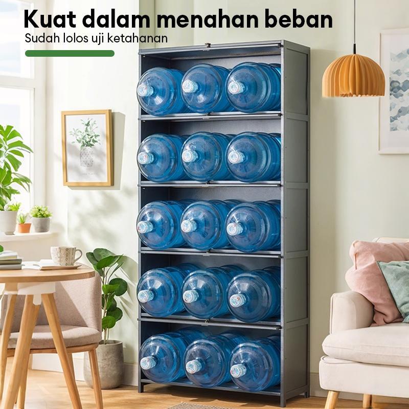 Rak Dapur Kayu Rak Dapur Serbaguna Lemari Dapur Minimalis  Lemari Dapur Bufet Lemari Pintu