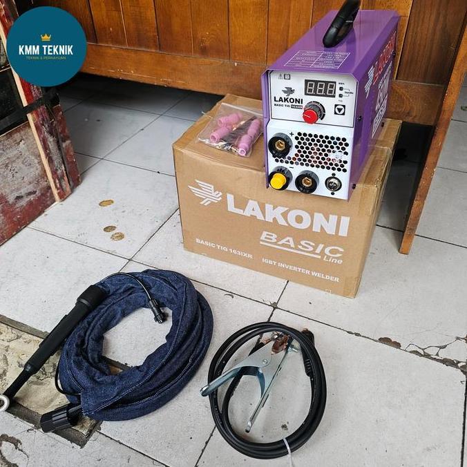 TERMURAH - MESIN LAS ARGON STAINLESS LAKONI TIG 160A BASIC TIG 163 TRAVO LAS STAINLESS STERL TIG 160