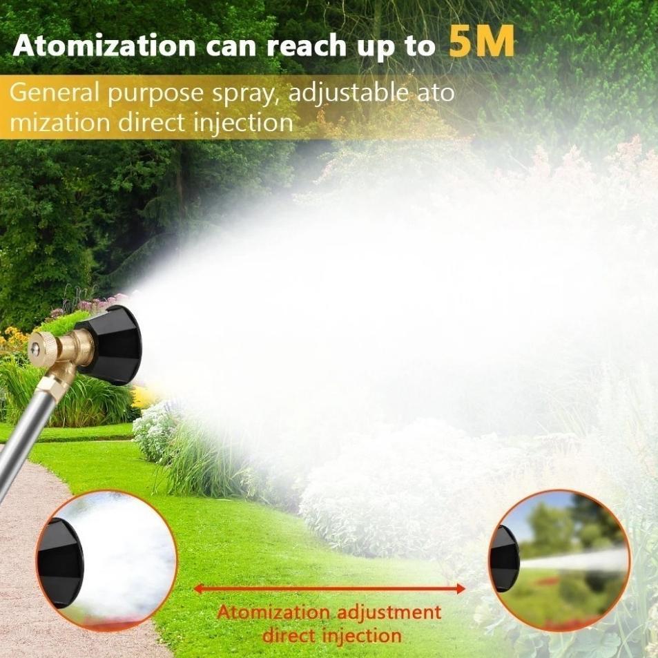 Bisa Cod Nozzle Sprayer Tanaman Hitam Nozle Kepala Semprotan Air Kuningan Pertanian Perkebunan Anti 