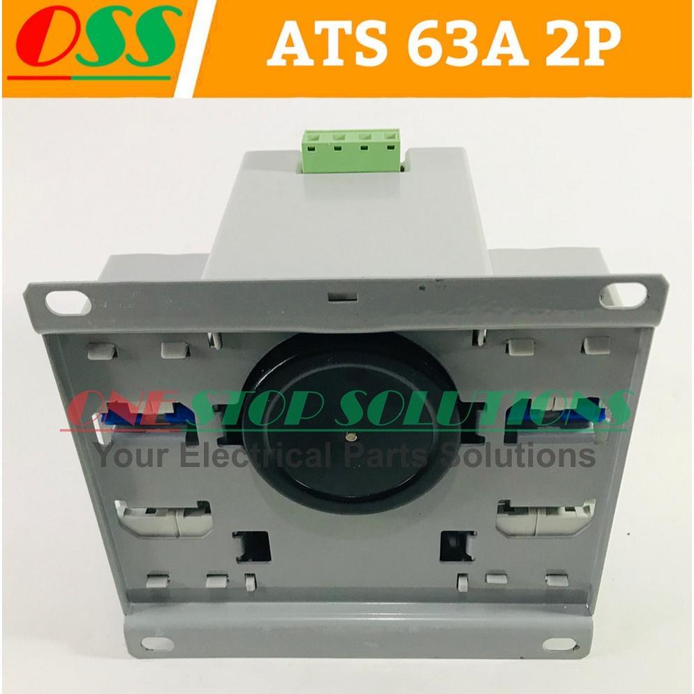 ATS Automatic Transfer Switch Untuk Pindah Otomatis Genset Dan PLN ATS GENSET 63A 2P 2 POLE