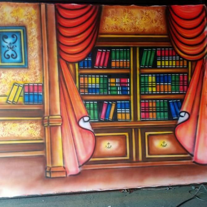 background wisuda 2.5 x 3m