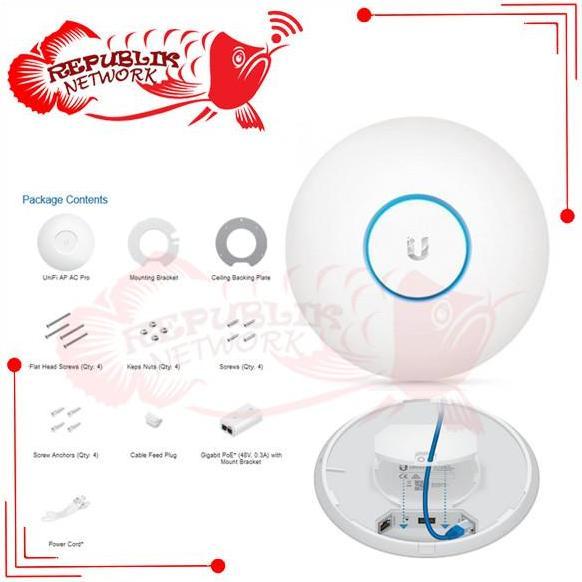 TERBARU - Ubiquiti UAP AC PRO Unifi Access Point AC PRO