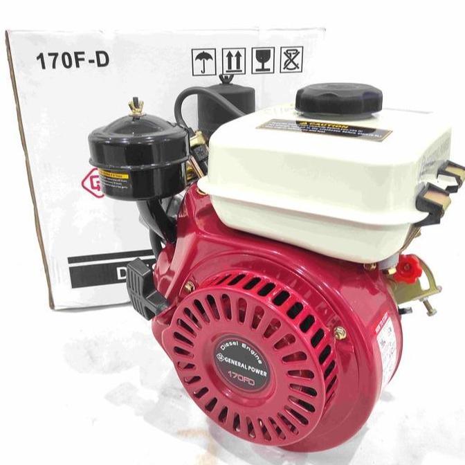 DHEALOKA Engine Penggerak DIESEL SOLAR 3.6 Liter 5 HP 170FD 170F GENERAL x JD170F JIANGDONG / Mesin 