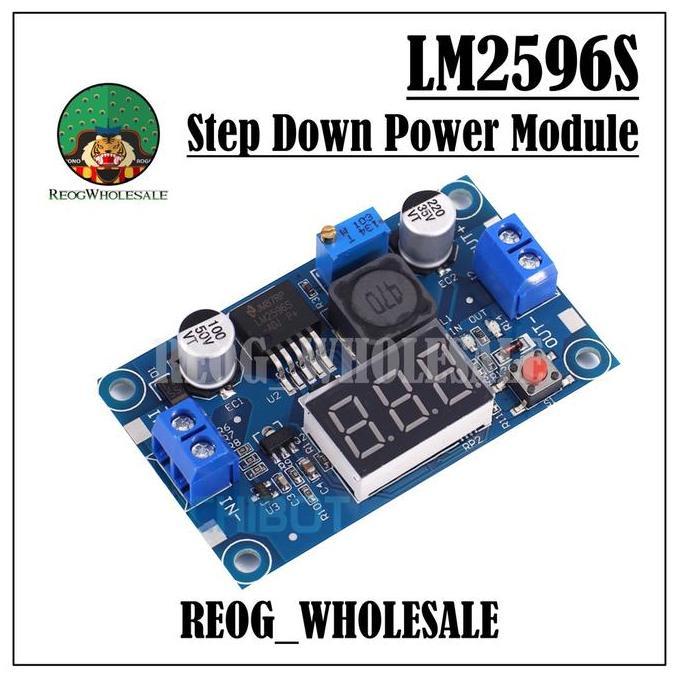 SHANUMID LM2596S Buck Converter DC to DC Step Down Power Module Voltage Regulator Stabilizer Teganga
