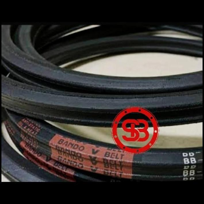 TERLARIS TALI KIPAS VANBELT BB 122 BANDO RED HEXAGONAL V-BELT BB122 BB-122 