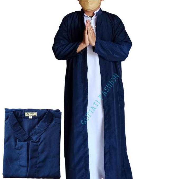 BEST SELLER  jubah LUARAN pria muslim / gamis belah pria dewasa / jubah luar arab BEST SELLER 