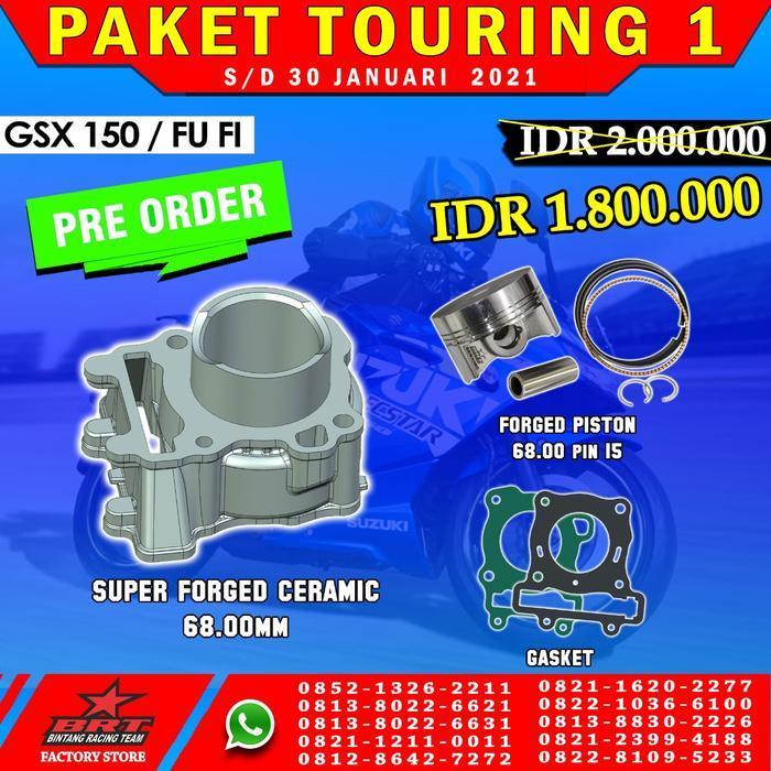 Paket Touring 1 Gsx 150 / Fu Fi Brt Original Dan Terpercaya