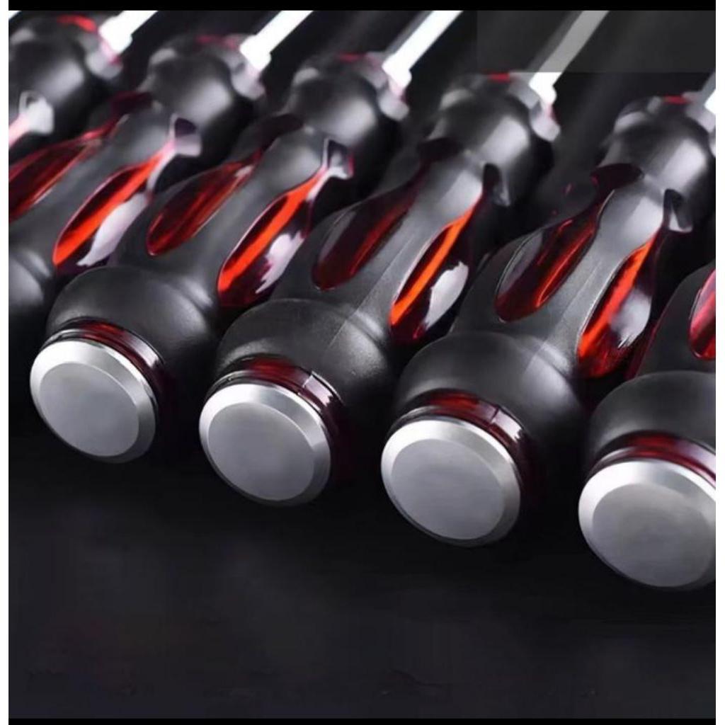 Obeng Ketok Set Screwdriver Obeng Set Plus Minus.