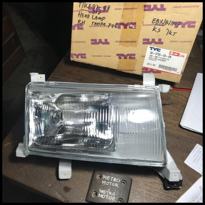 HOT DEAL HEADLAMP TOYOTA KIJANG KAPSUL 1997-1999 TANPA FOGLAMP LAMPU KABUT 