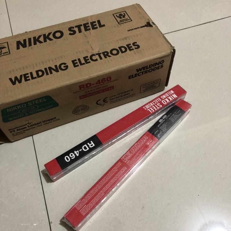Kawat Las Rd 460 2.6 Mm [1Kg] Pakan Las Rd 460 Elektroda Las Listrik Rd 460 Nikko Steel Ecer