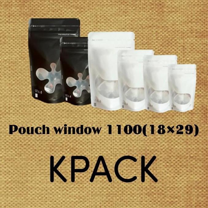 standing pouch window transmetz 18x29