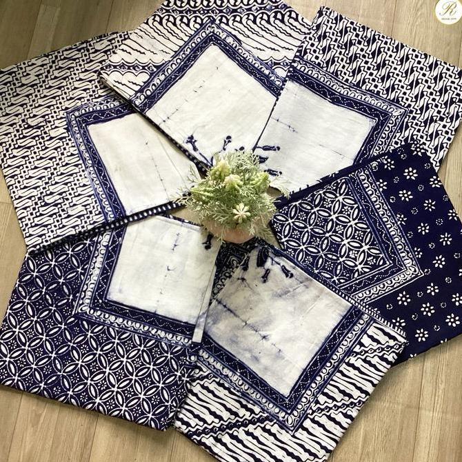 [TAPLAK MEJA BATIK TULIS PREMIUM] BATIK TULIS ASLI | HAMPERS TAPLAK MEJA BATIK TULIS