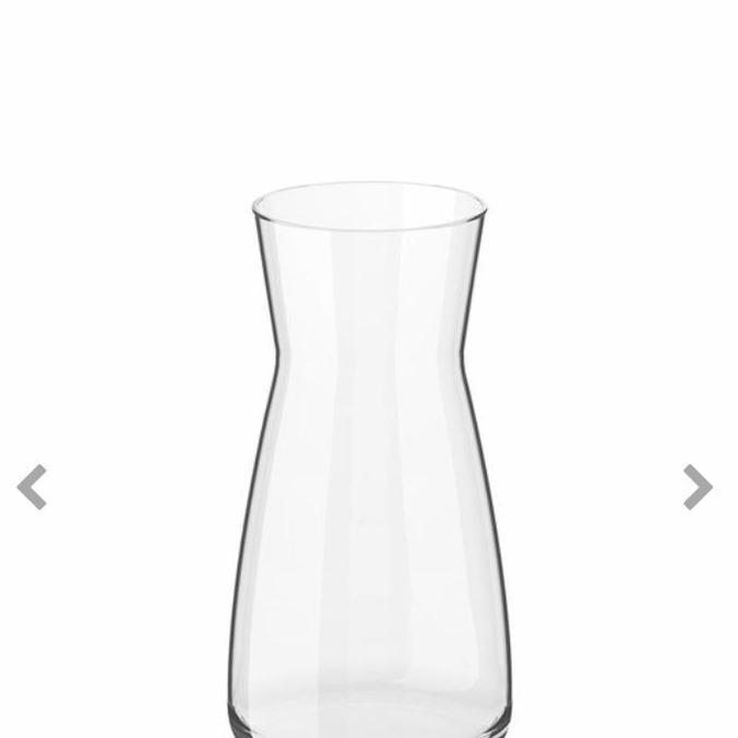 Vas Bunga tinggi 20 cm Kaca