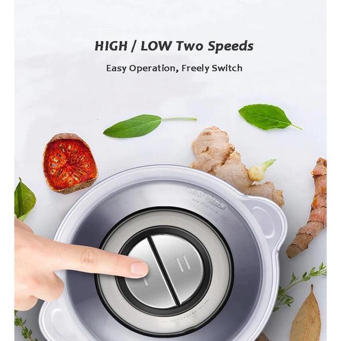 Chopper Daging Multifungsi 2L QME/ Blender Daging Makanan Multifungsi