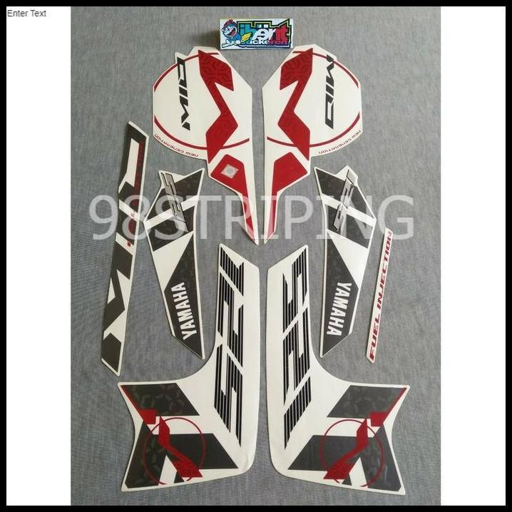 GRATIS ONGKIR (ORI) STRIPING MIO M3 PUTIH TAHUN 2014 KUALITAS ORIGINAL 