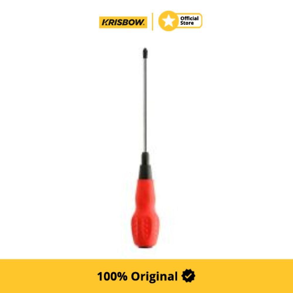 Jetech Straight Screwdriver Obeng Pozi 4X75 Mm
