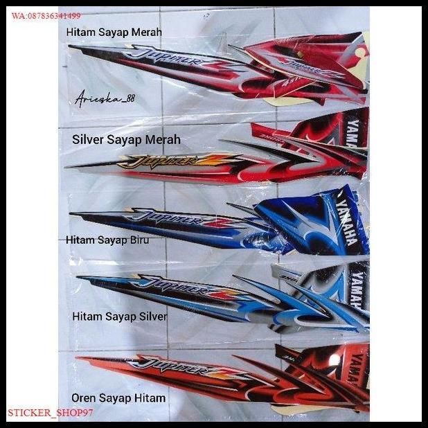GRATIS ONGKIR (ORI) STRIPING JUPITER Z 2006 KUALITAS ORIGINAL PABRIK 