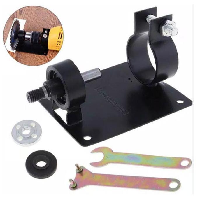 Dudukan Bor Jadi Gerinda Drill Stand Adaptor Batu Potong Cutting Disc