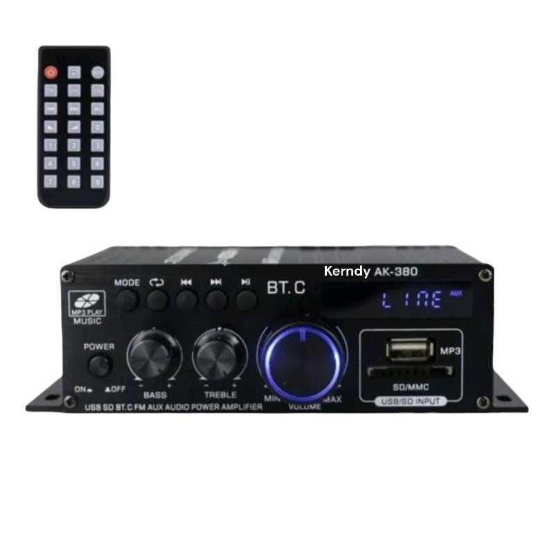 Amplifier Bluetooth Mobil Audio Power New Kerndy Ak380