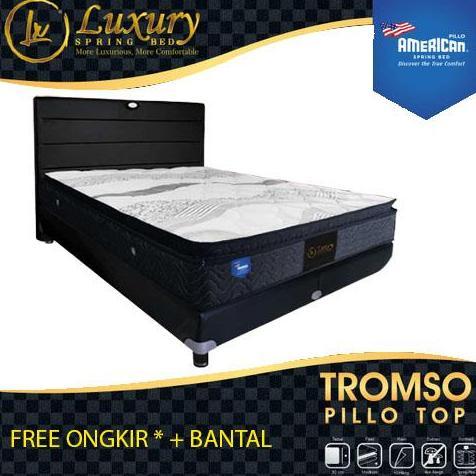Buruan serbu] Springbed American Luxury Tromso Pillo Top (MATRAS ONLY)