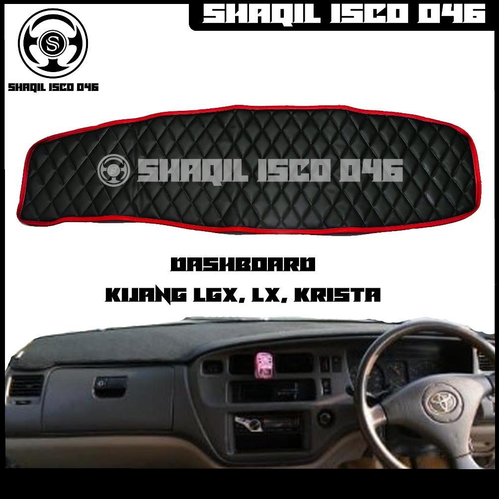 Alas Dashboard Kulit Sintetis Kijang LGX, LX, Krista (2000-2004) Motif Wajik