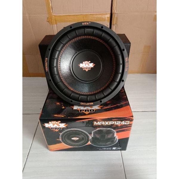 Subwoofer Adx Pro Max P124D 12" Double Coil Double Magnet Lebar