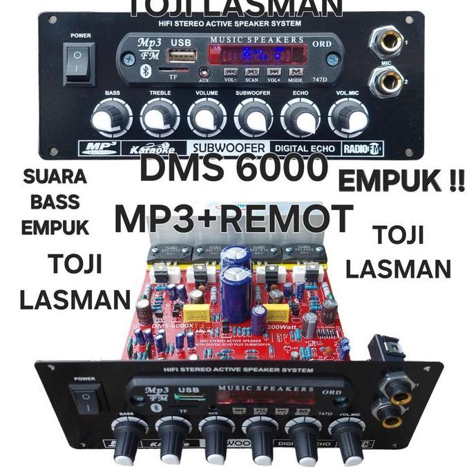 devimastore - bluetooth dms 6 power aktif speaker dms6 echo mic pcb kit echo