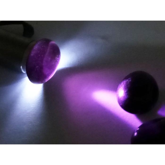 Vee Batu Kecubung Ungu Super Dim 20X15