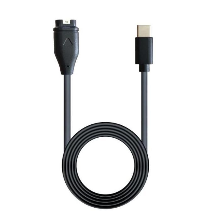 xenabor65 - garmin kabel charger type c untuk watch series approach/fenix/vivoactive 3 4 5 7 935 945