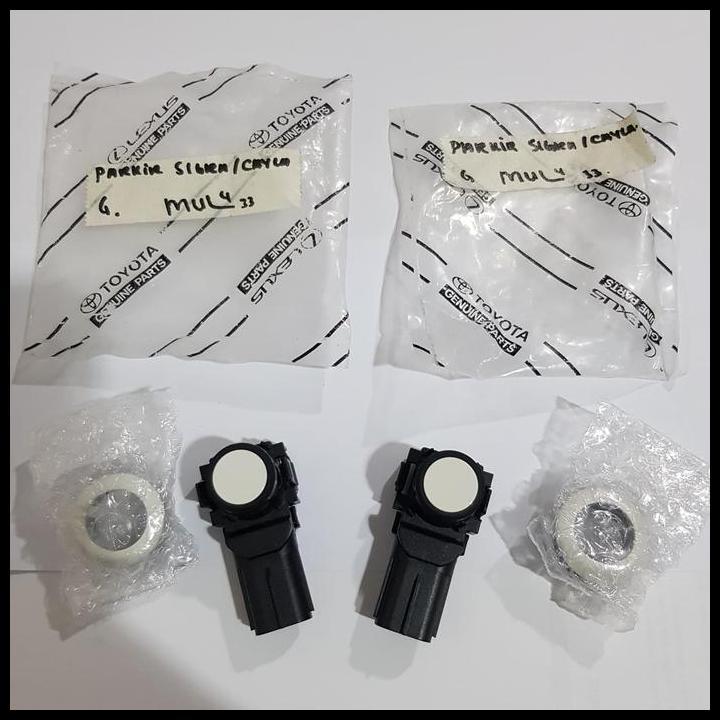 GRATIS ONGKIR SENSOR PARKIR SENSOR MUNDUR CALYA SIGRA AGYA AYLA PUTIH ASLI TOYOTA 