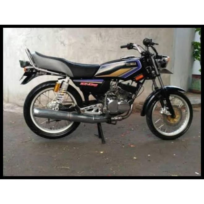 BEST DEAL (ORI) STRIPING YAMAHA RX KING 1992  HITAM  BIRU ABU KUALITAS ORIGINAL 