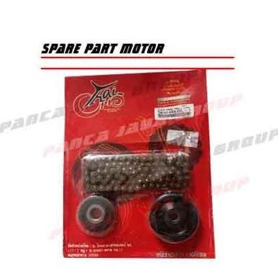 RANTAI KETENG SET-ROLL-TEMING BLADE NEW 125 FI CW SUPRA X 125 PGM FI TERBATAS