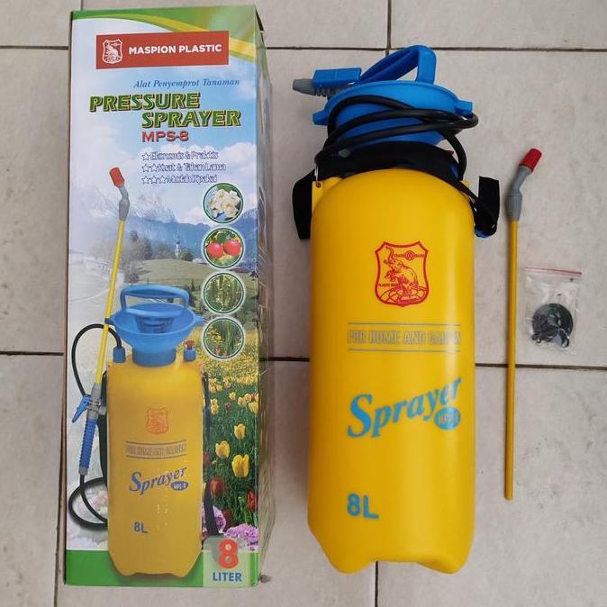 Alat Pompa Semprot Semprotan Hama Pressure Sprayer Maspion 8 Liter (TERBAIK) (TERBARU) (TERMURAH)