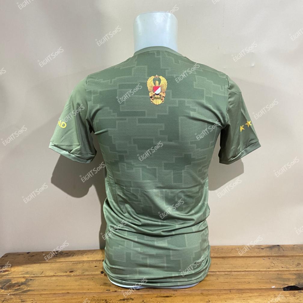BEST DEALS Original Kaos KASAD TNI Kaos Olahraga Army Doreng Loreng TNI Kaos Jersey TNI Fullprint Te