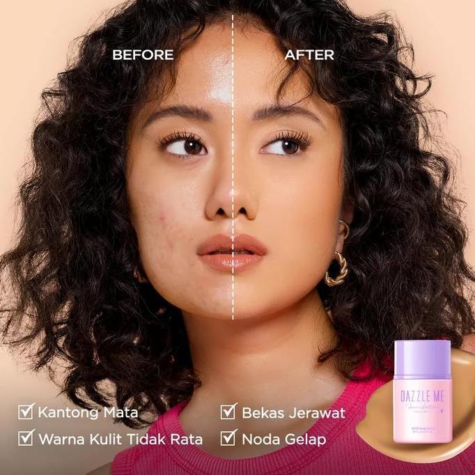 New DAZZLE ME DAY BY DAY FOUNDATION - FOUNDATION DAZZLE ME MURAH