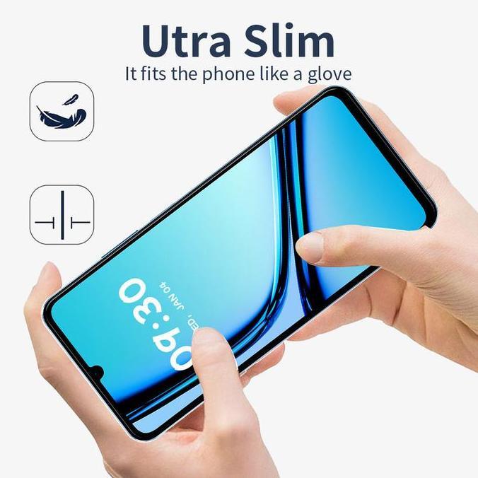 Case  untuk Realme 9i MAGSAFE Wireless Anti CRACK Bumper Magnetic Transparan Clear Softcase