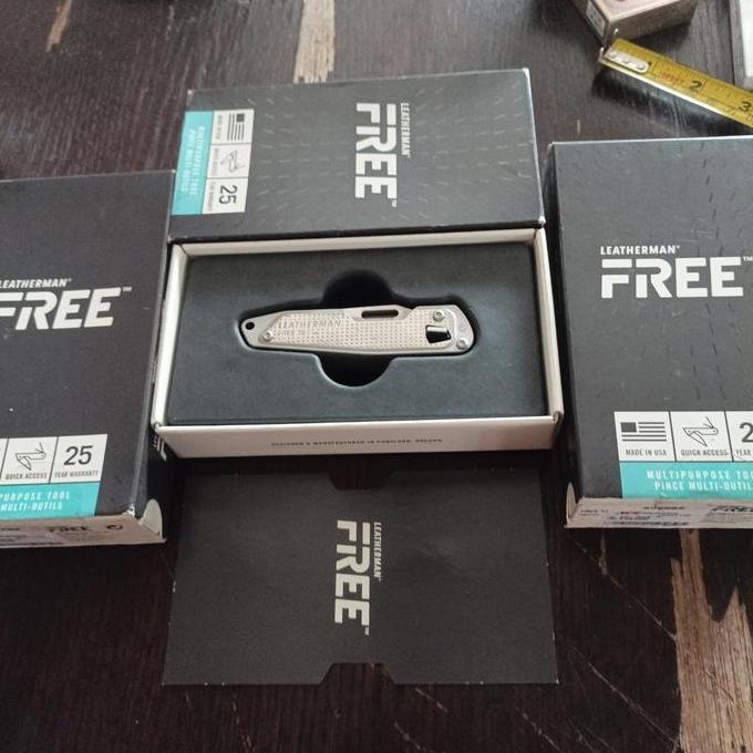 Ready stock Leatherman FREE T2 Baru Stok Lama Original Made In USA L1.1j